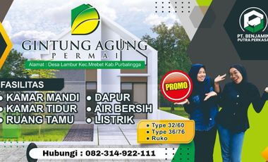 Rumah dijual di Bobotsari, Purbalingga, Jawa Tengah