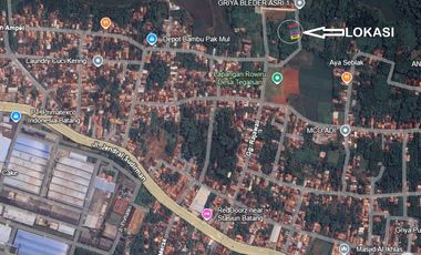 Dijual tanah 310 m2, 170 m2, atau 140 m2 di Kandeman Batang, Dekat Pantura dan Pintu Toll, dan Pusat Kota Batang