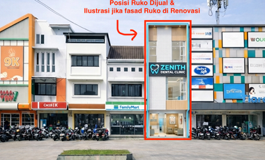 Ruko Strategis Pusat Kota Bogor Lokasi Bagus Cocok Segala Jenis Usaha