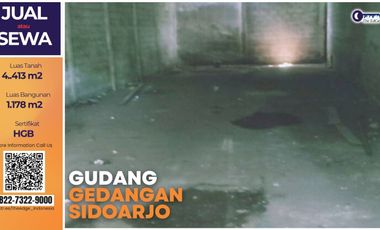 Warehouse for Sale / Rent Gedangan Sidoarjo Ready to Operate - The EdGe