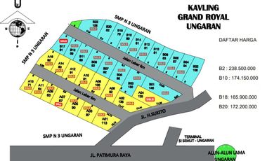 Tanah murah ungaran barat samping SMP3 ungaran harga promo