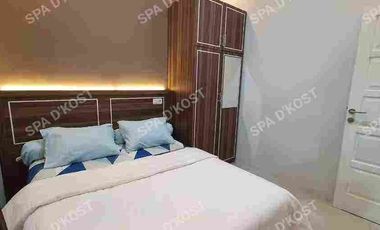 Sewa Rumah Kontrakan Bulanan tipe 65 Deluxe Full Perabotan SPA D'KOST  sentosa Sidomulyo Barat Pekanbaru