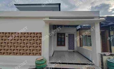 sewa Rumah Kontrakan Bulanan  Full Funiture Tipe 75 Luxuri 3 kamar SPA D'KOST Sentosa Sidomulyo Barat Pekan Baru