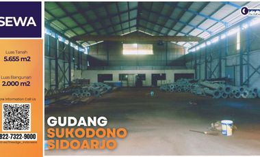 For Rent Warehouse 2,000 m² for Lease in Sukodono Gedangan Sidoarjo Industrial Zone - The EdGe