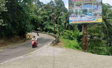 Dijual Tanah Murah di Pandeglang Mandalawangi depan gerbang wisata Curug Goong