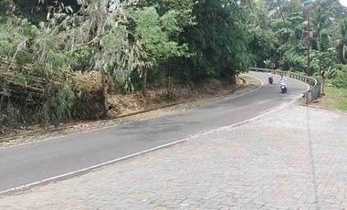 Dijual Tanah Murah di Pandeglang Mandalawangi depan gerbang wisata Curug Goong