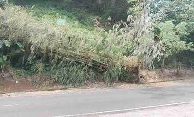 Dijual Tanah Murah di Pandeglang Mandalawangi depan gerbang wisata Curug Goong