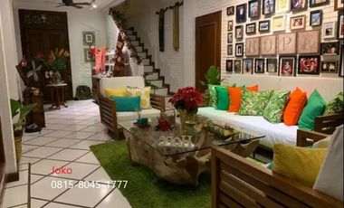 Villa Bali Resort House with Pool at Bintaro Jaya Sektor 8, Tangsel