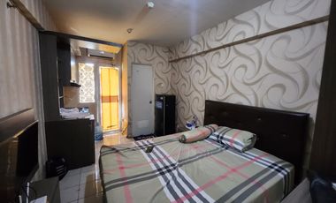 Green Pramuka City Studio Second Full Furnish Bagus Banyak Pilihan