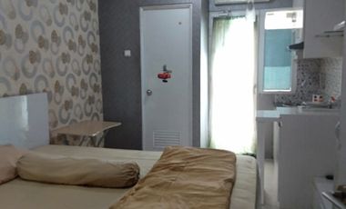 Green Pramuka City Studio Second Full Furnish Bagus Banyak Pilihan