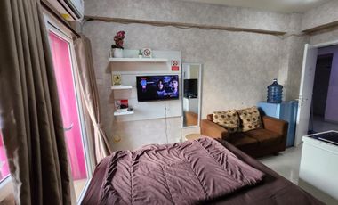 Green Pramuka City Studio Second Full Furnish Bagus Banyak Pilihan