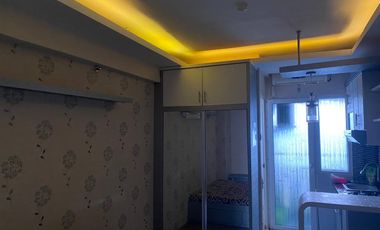 Green Pramuka City Studio Second Full Furnish Bagus Banyak Pilihan