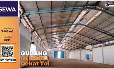 Ready-to-Use Warehouse with Semi Loading Dock in Gempol - The EdGe