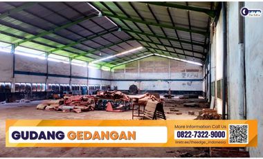 Gedangan Sidoarjo Warehouse for Rent 300–10,000 m² – Strategic Near Toll & Juanda