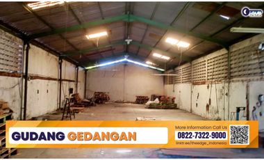 Gedangan Sidoarjo Warehouse for Rent 300–10,000 m² – Strategic Near Toll & Juanda