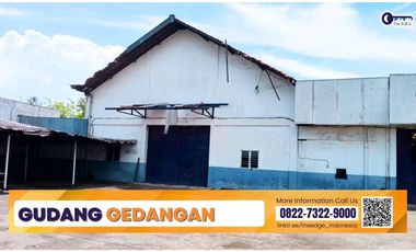 Gedangan Sidoarjo Warehouse for Rent 300–10,000 m² – Strategic Near Toll & Juanda
