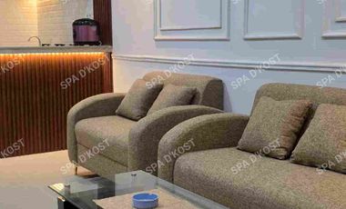 Sewa Rumah Kontrakan bulanan tipe 65  Deluxe Studio Full Perabotan SPA D'KOST sidomulyo Barat Pekanbaru