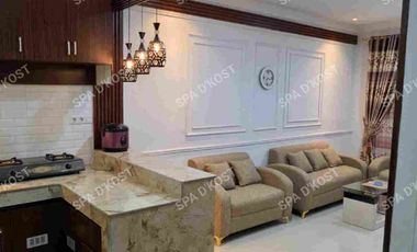 Sewa Rumah Kontrakan bulanan tipe 65  Deluxe Studio Full Perabotan SPA D'KOST sidomulyo Barat Pekanbaru