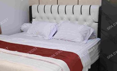 Sewa Rumah Kontrakan bulanan tipe 65  Deluxe Studio Full Perabotan SPA D'KOST sidomulyo Barat Pekanbaru