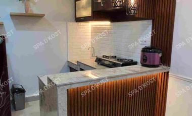 Sewa Rumah Kontrakan bulanan tipe 65  Deluxe Studio Full Perabotan SPA D'KOST sidomulyo Barat Pekanbaru