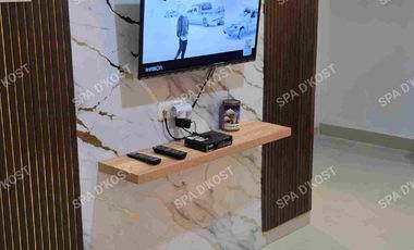 Sewa Rumah Kontrakan bulanan tipe 65  Deluxe Studio Full Perabotan SPA D'KOST sidomulyo Barat Pekanbaru