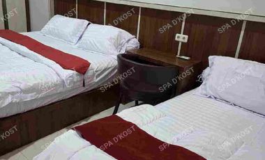 sewa  Rumah Kontrakan bulanan  Full Furniture Tipe 35 Studio Sidomulyo Barat Pekan Baru