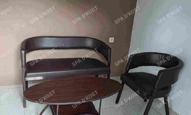 sewa  Rumah Kontrakan bulanan  Full Furniture Tipe 35 Studio Sidomulyo Barat Pekan Baru