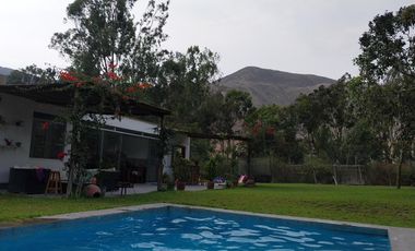 Se Vende Hermosa Casa De Campo En Cieneguilla