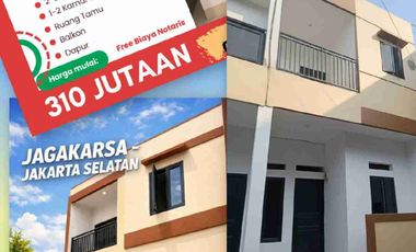 Rumah Murah Srengseng Jagakarsa Lenteng Agung Dekat Stasiun KRL, Cocok untuk Investasi Rumah Kontrakan atau Dihuni Sendiri
