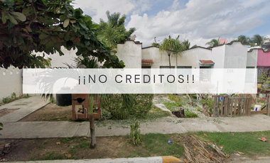 Casa en calle Jamaica, El Petén, Playa del Carmen, Quintana Roo, México. ¡NO CRÉDITOS!