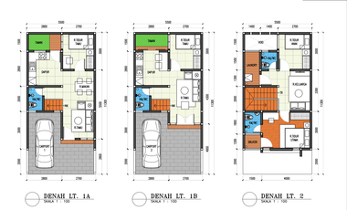 Rumah CLUSTER SIAP HUNI Dekat Palem Kartika & Tol Bambu Apus Jakarta Timur