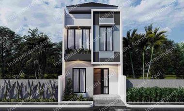 Rumah 2 Lt mewah harga murah akses lrt cikunir gto jatibening