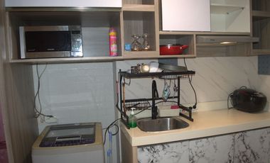 TERMURAH Disewakan Skandinavia Grand Studio Family Ensuite (FREE IPL, internet 35 Mbps, Sinking Fund) Riverview North 46 sqm