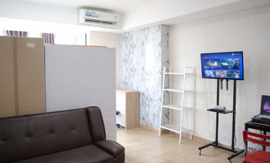 TERMURAH Disewakan Skandinavia Grand Studio Family Ensuite (FREE IPL, internet 35 Mbps, Sinking Fund) Riverview North 46 sqm