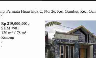 Dijual rumah murah lokasi kab Banjar kalsel