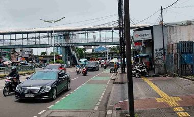 Di Sewa Tempat Usaha LT 977 mtr Area Pinggir Jatinegara Jalan jakarta timur