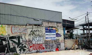 Di Sewa Tempat Usaha LT 977 mtr Area Pinggir Jatinegara Jalan jakarta timur