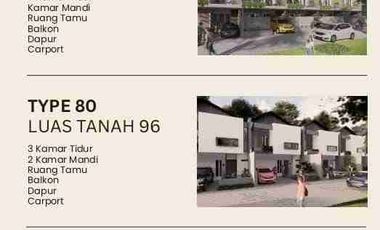 RUMAH PESAN BANGUN 2 LANTAI STRATEGIS DEKAT RS MERAH PUTIH JAPUNAN MGL