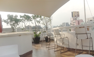 Departamento Estudio AMUEBLADO con BALCON en CONDESA ROMA $19,000.00