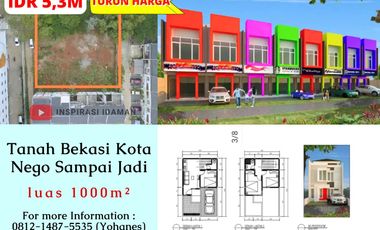 Tanah Bekasi Kota Nego Sampai Jadi