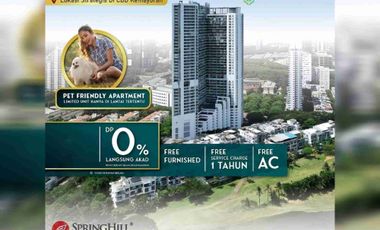 SPRINGHIL ROYAL SUITE APARTEMEN KEMAYORAN UNIT BARU BISA KPR DEKAT TOLL & GOLF