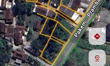 Dijual Murah Tanah Pekarangan Bonus Rumah jl. Cangkringan Sleman Yogyakarta