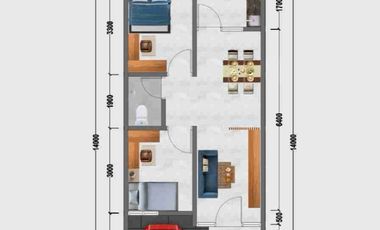 Palm Graha Rumah 27 Unit Dalam Cluster One Gate Scurity Sistem Di Kayu Gede 2 Paku Jaya Graha Raya