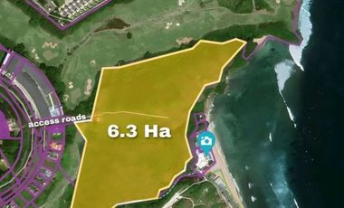 Dijual cepat Tanah Los  Tebing view Ocean dan Lapangan Golf di Bali