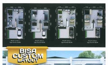 CLuster & Ruko 2Lantai pinggir jalan raya