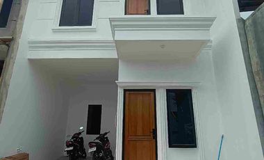 Rumah Putih 2 Lantai terbaru di jakarta timur