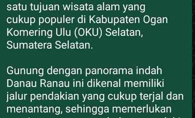 HOTEL VIEW PANTAI DAN GUNUNG SEMINUNG DI BANDING AGUNG