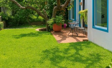 HERMOSA CASA DE UNA PLANTA EN LAS CAÑADAS DISEÑO EN L MUCHA LUZ NATURAL, HUERTA ORGANICA , SEGURIDAD Y PRIVACIDAD