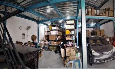 A092 JUAL GUDANG AREA PERGUDANGAN KEDINDING KENJERAN 2 LANTAI HARGA NEGO