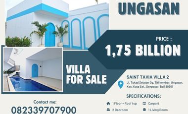 PRESALE VILLA ST TAVIA 2, GAYA SANTORINI DEKAT PANTAI MELASTI, BALI